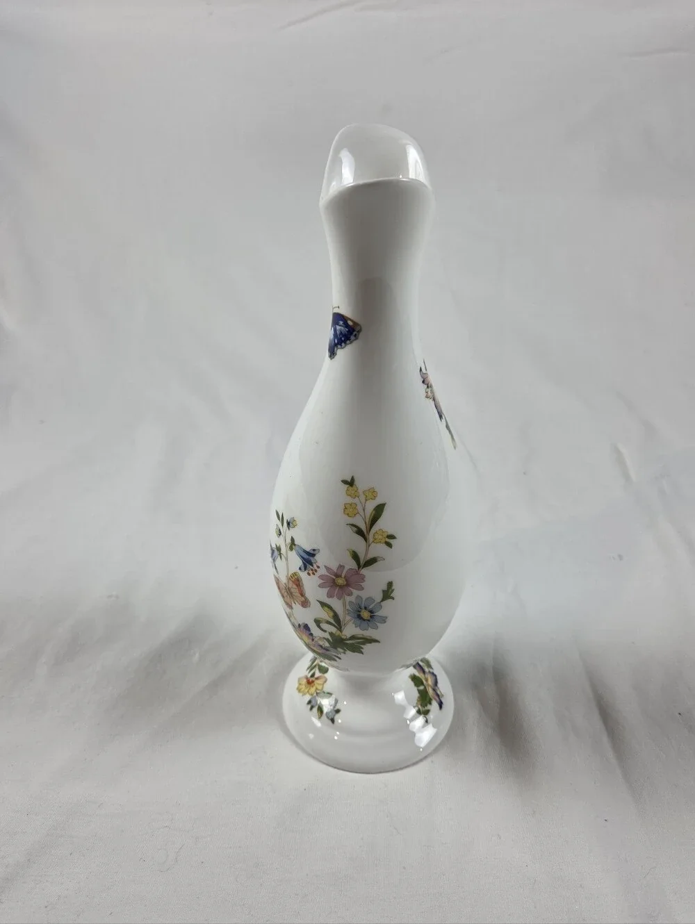Aynsley Cottage Garden Floral Bone China Vase 9